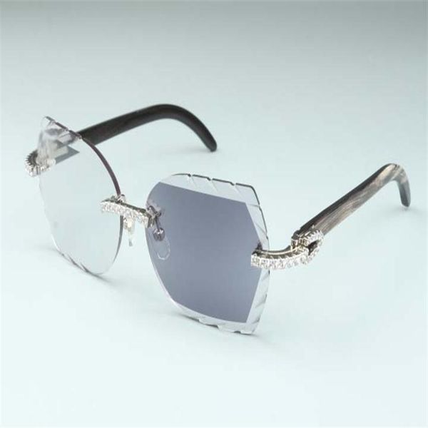 new high-grade carved color changing lens 8300817-c1 luxury natural black pattern horn diamond glasses frame 58-18-135mm one mirro2522, Silver
new high-grade carved color changing lens 8300817-c1 luxury natural black pattern horn diamond glasses frame 58-18-135mm one mirro2522, Silver