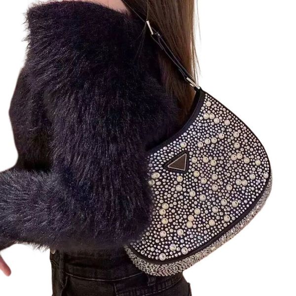 luxurys designers bags style genuine leather shiny rhinestone postman bag portable handbag half moon shoulder bags high end diamond handbags
luxurys designers bags style genuine leather shiny rhinestone postman bag portable handbag half moon shoulder bags high end diamond handbags