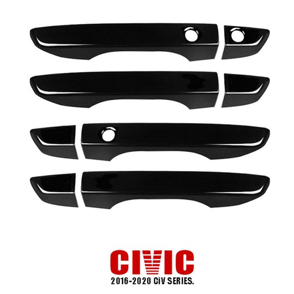 4pcs door handle covers with keyless entry exterior door handles covers for honda for civic 10th 2016 2017 2018 2019 car decor
4pcs door handle covers with keyless entry exterior door handles covers for honda for civic 10th 2016 2017 2018 2019 car decor
