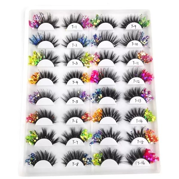 eyelashes eyelash lash 3d mink lashes color eye tail natural stage makeup glitter powder sequins fluorescent thick exaggerated european and
eyelashes eyelash lash 3d mink lashes color eye tail natural stage makeup glitter powder sequins fluorescent thick exaggerated european and