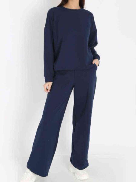 new autumn women sweatshirt suit oversized casual loose pullover long sweatpants set female fashion tracksuit clothings t220729, Gray
new autumn women sweatshirt suit oversized casual loose pullover long sweatpants set female fashion tracksuit clothings t220729, Gray