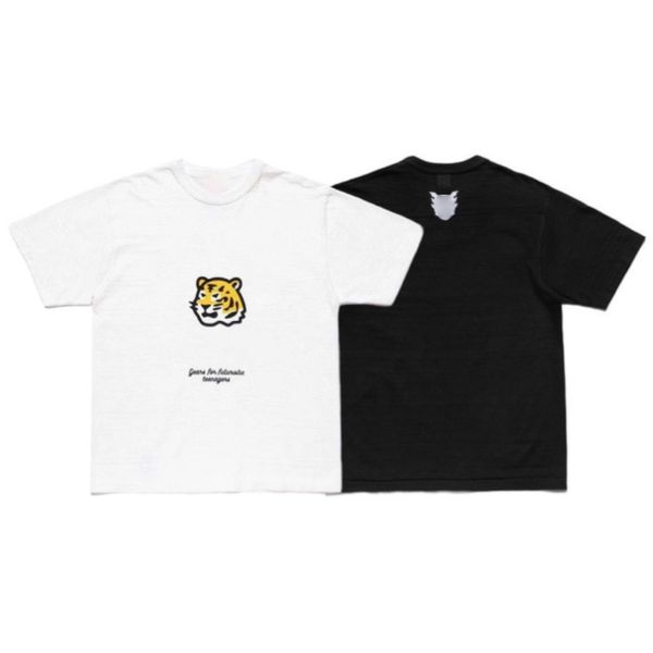 22ss teenager cartoon tiger head letter printed tee summer men women couples classic high end short sleeve casual fashion breathable street, White;black
22ss teenager cartoon tiger head letter printed tee summer men women couples classic high end short sleeve casual fashion breathable street, White;black