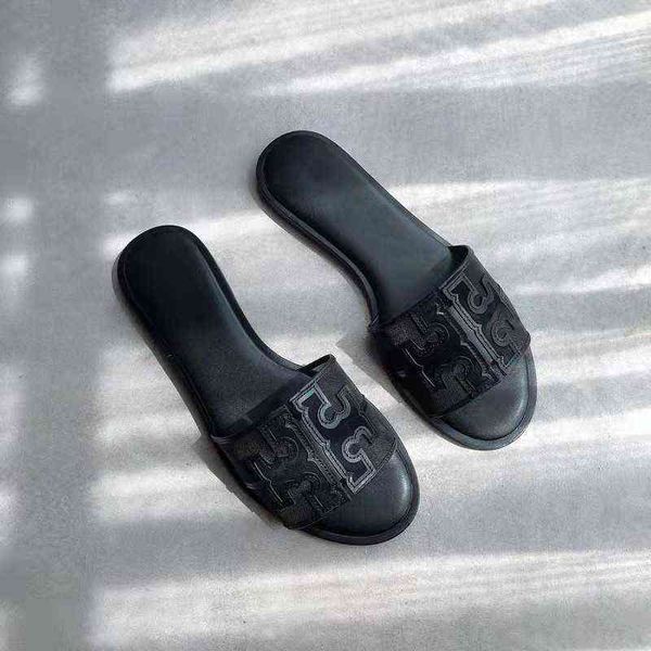 2022 women's korean version mesh line net red flat slippers for external wear, Black
2022 women's korean version mesh line net red flat slippers for external wear, Black