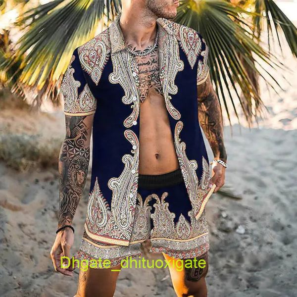 men's casual luxury shirts men tracksuits hawaiian sets printing summer short sleeve button shirt fashion beach shorts tees streetwear, White;black
men's casual luxury shirts men tracksuits hawaiian sets printing summer short sleeve button shirt fashion beach shorts tees streetwear, White;black
