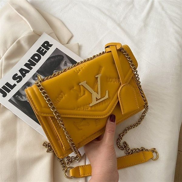 winter fashion chain tide korean version foreign style oblique cross women's popular atmospheric shoulder bag 75% purses stores sale