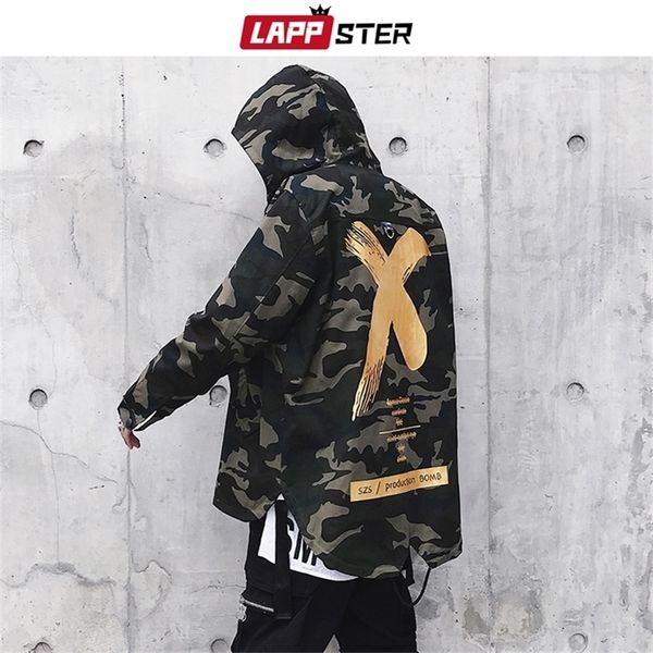 lappster men streetwear cross hooded jackets coats 2020 mens hip hop windbreaker jacket punk camo fashions windbreaker jackets lj201013, Black;brown
lappster men streetwear cross hooded jackets coats 2020 mens hip hop windbreaker jacket punk camo fashions windbreaker jackets lj201013, Black;brown