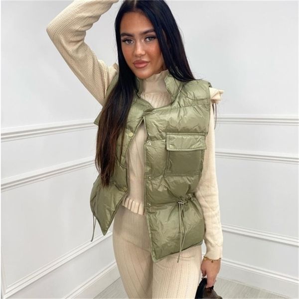 deat autumn winter arrivals sleeveless stand collar single breasted buttons white duck down vest women mk442 201209, Black
deat autumn winter arrivals sleeveless stand collar single breasted buttons white duck down vest women mk442 201209, Black