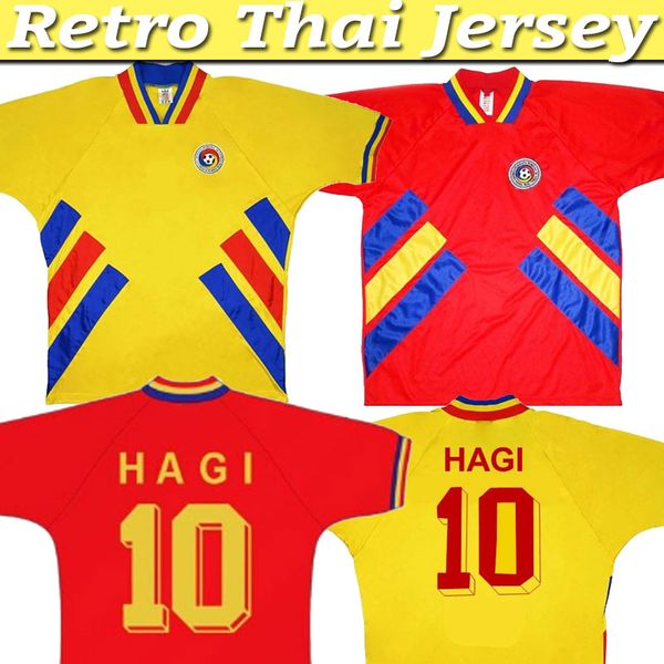 world cup retro 1994 romania soccer jersey home away red yellow 94 vintage football shirt #10 hagi #6 popescu #9 raducioiu national team, Black;yellow
world cup retro 1994 romania soccer jersey home away red yellow 94 vintage football shirt #10 hagi #6 popescu #9 raducioiu national team, Black;yellow