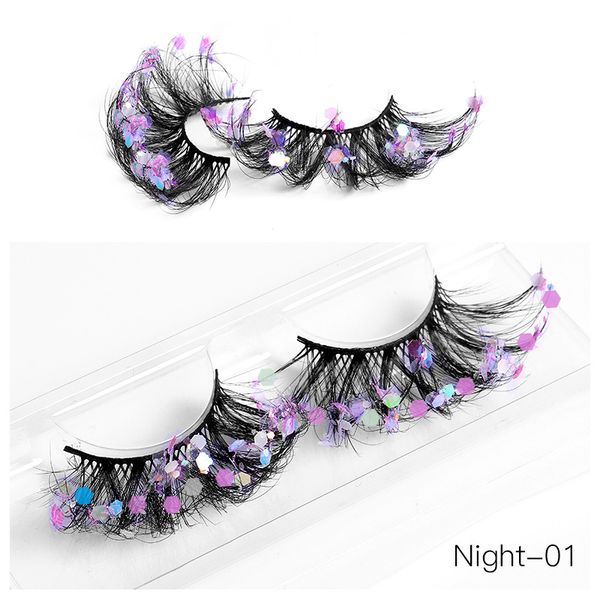 messy curly 3d sequined eyelashes thick natural long hand made reusable night-luminous fake lashes multilayer soft & vivid eyelash extension
messy curly 3d sequined eyelashes thick natural long hand made reusable night-luminous fake lashes multilayer soft & vivid eyelash extension