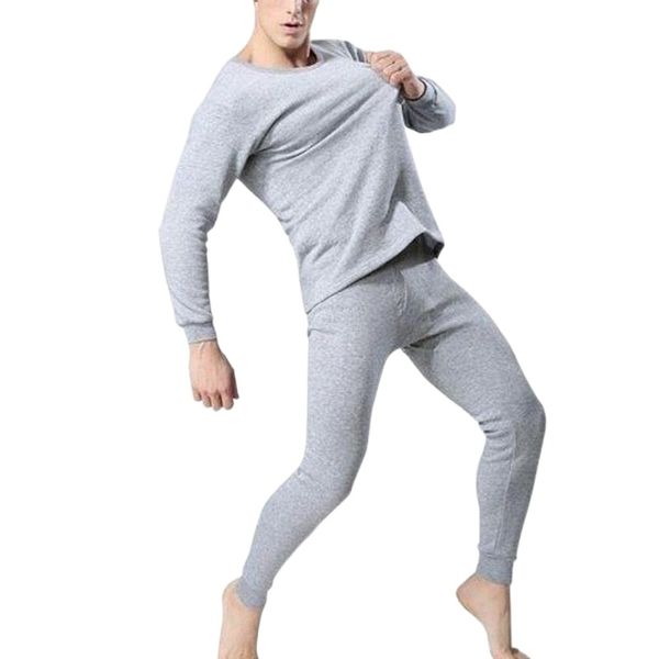 men's thermal underwear seamless suit plus velvet comfortable sleepwear elastic large size long johns solid black gray blue 67qn#, Black;white
men's thermal underwear seamless suit plus velvet comfortable sleepwear elastic large size long johns solid black gray blue 67qn#, Black;white