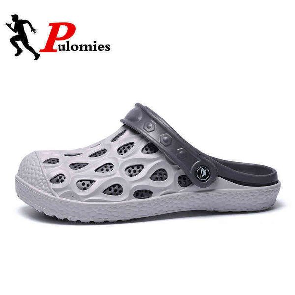 sandals pulomies summer men slippers massage clogs outdoor garden shoes swimming pool sandals bathroom cross-bound slides mules beach 220623, Black
sandals pulomies summer men slippers massage clogs outdoor garden shoes swimming pool sandals bathroom cross-bound slides mules beach 220623, Black