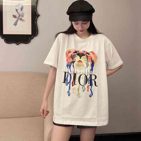 2022 brand t shirt 2022 early spring new d print r short sleeve t-shirt men's and women's same cotton du5c, White;black
2022 brand t shirt 2022 early spring new d print r short sleeve t-shirt men's and women's same cotton du5c, White;black