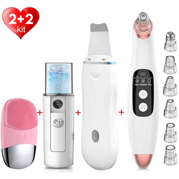 electric blackhead remover vacuum pore cleaner ance skin scrubber deep cleansing brush+moisturizing nano spray 220516
electric blackhead remover vacuum pore cleaner ance skin scrubber deep cleansing brush+moisturizing nano spray 220516