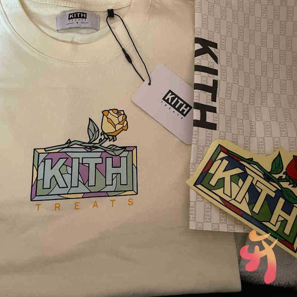 kith sweatshirts oversize men's women's rose sweatshirt fashion round neck pullover, White;black
kith sweatshirts oversize men's women's rose sweatshirt fashion round neck pullover, White;black