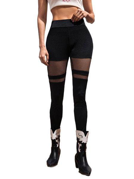 fishnet insert wideband waist leggings f1bv#, White;black
fishnet insert wideband waist leggings f1bv#, White;black