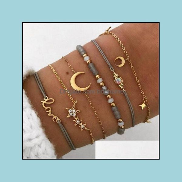 charm bracelets jewelry cr alloy bracelet hollow double love pentagram moon natural stone diamond strands set wholesale manufacturers drop d, Golden;silver
charm bracelets jewelry cr alloy bracelet hollow double love pentagram moon natural stone diamond strands set wholesale manufacturers drop d, Golden;silver