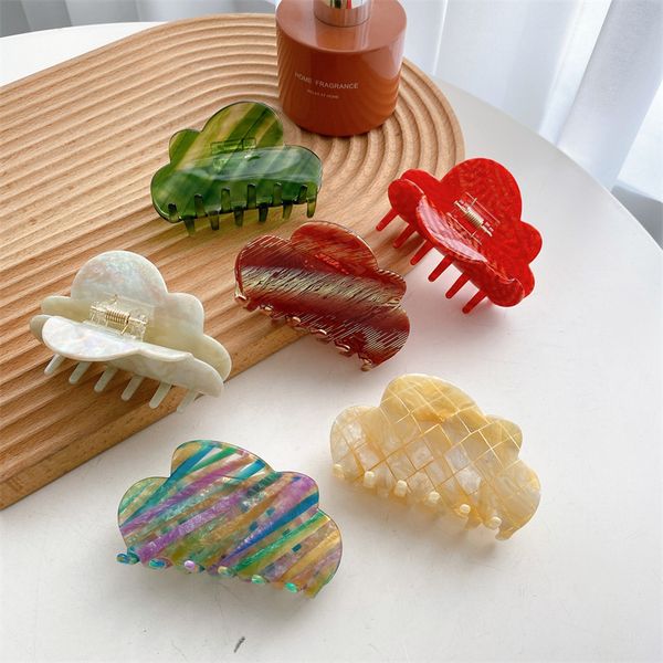 gradient color cloud shape hair clamp women lady middle size acetic acid hair clips claw for wash head wear ponytail hairpins european headd, Slivery;golden
gradient color cloud shape hair clamp women lady middle size acetic acid hair clips claw for wash head wear ponytail hairpins european headd, Slivery;golden