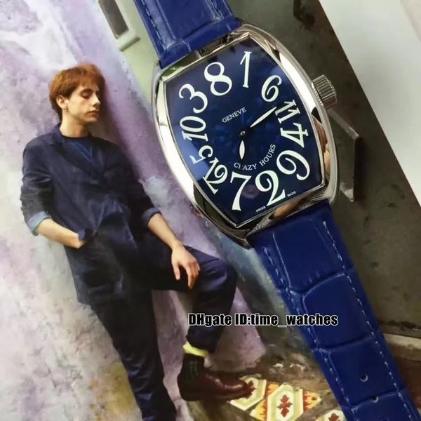 crazy hours 8880 ch automatic mens watch silver case blue dial gents bounce blue leather strap popular sport watches 8 colors, Slivery;brown
crazy hours 8880 ch automatic mens watch silver case blue dial gents bounce blue leather strap popular sport watches 8 colors, Slivery;brown