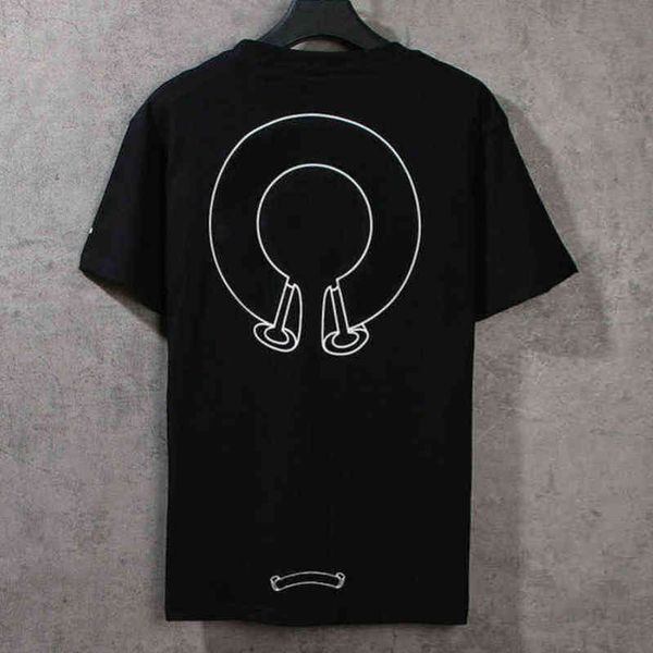 luxury fashion summer men's t shirts ch loose classic designer short sleeves letter horseshoe sanskrit cross print sweatshirts t-shirts, White;black 
luxury fashion summer men's t shirts ch loose classic designer short sleeves letter horseshoe sanskrit cross print sweatshirts t-shirts, White;black