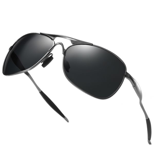 botern 2023 new men polarized hd sunglasses driver driving double beam sunnies square metal sun glasses the united states of america usa, White;black
botern 2023 new men polarized hd sunglasses driver driving double beam sunnies square metal sun glasses the united states of america usa, White;black