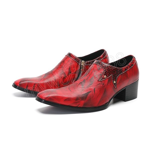 mens formal genuine leather fashion zapato social male wedding dress loafer oxford weave printing zipper shoes, Black
mens formal genuine leather fashion zapato social male wedding dress loafer oxford weave printing zipper shoes, Black