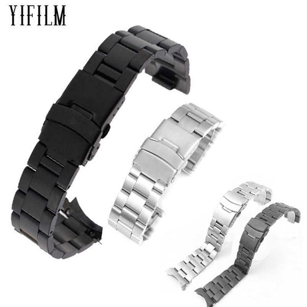 wrist band for fossil sport charter hr gen3 4qventure hr smartwatch 41mm gen 5e 6 42mm stainless steel strap with arc mouth, Black;brown
wrist band for fossil sport charter hr gen3 4qventure hr smartwatch 41mm gen 5e 6 42mm stainless steel strap with arc mouth, Black;brown