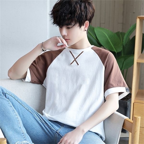 summer men s t shirt with short sleeves seven male ulzzang loose five and a half sleeve xueshengchao brand clothes lj200827, White;black
summer men s t shirt with short sleeves seven male ulzzang loose five and a half sleeve xueshengchao brand clothes lj200827, White;black
