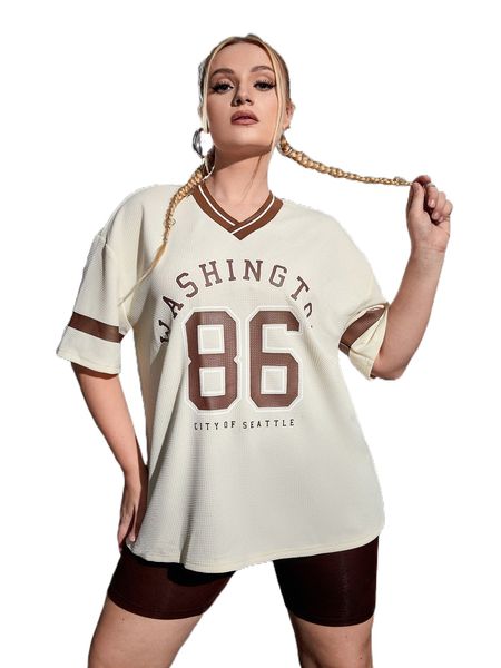 plus letter graphic jersey tee z6mz#, Black
plus letter graphic jersey tee z6mz#, Black