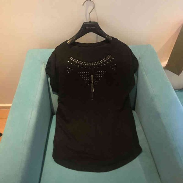 women's t-shirt spring and summer german high-end linen liuding t-shirt punk dark tee off special price, White
women's t-shirt spring and summer german high-end linen liuding t-shirt punk dark tee off special price, White