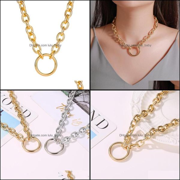 pendant necklaces statement necklace punk big chain metal elegant simple geometric circle for women j baby dh1cz, Silver
pendant necklaces statement necklace punk big chain metal elegant simple geometric circle for women j baby dh1cz, Silver