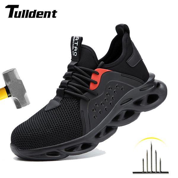 men safety shoes steel toe cap boots breathable casual sneakers outdoor tennis with indestructible work boots, Black;brown
men safety shoes steel toe cap boots breathable casual sneakers outdoor tennis with indestructible work boots, Black;brown