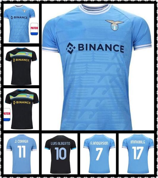 22 23 lazio soccer jerseys home away third immobile 2022 2023 f. anderson football shirt luis immobile sergej lazzari zaccagni men kits magl, Black;yellow
22 23 lazio soccer jerseys home away third immobile 2022 2023 f. anderson football shirt luis immobile sergej lazzari zaccagni men kits magl, Black;yellow