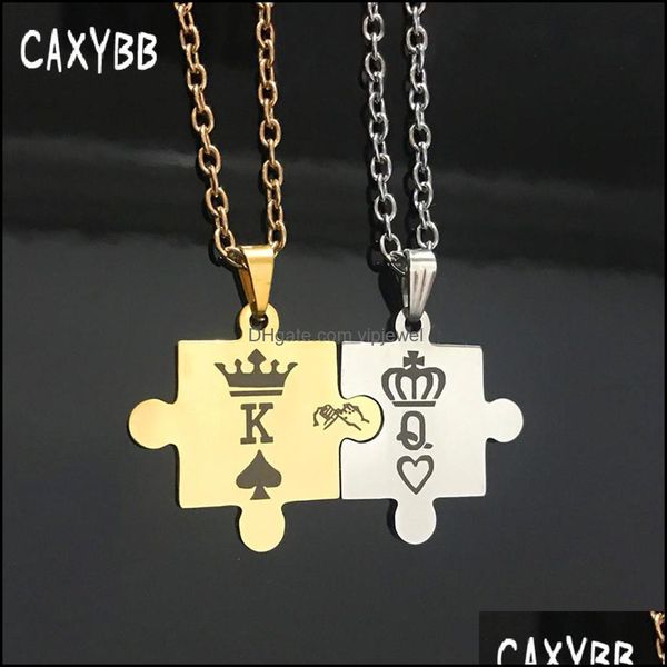 pendant necklaces stainless steel jewelry couple necklace king queen crown accessories vipjewel drop delivery 2021 pendants vipjewel dhpqj, Silver
pendant necklaces stainless steel jewelry couple necklace king queen crown accessories vipjewel drop delivery 2021 pendants vipjewel dhpqj, Silver