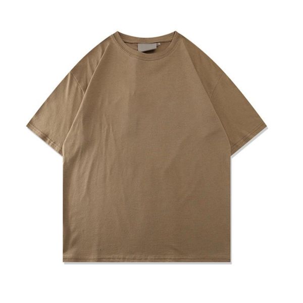 men and women designer tide t shirts chest letter laminated print short sleeve high street loose oversize casual t-shirt cotton, Gray;blue
men and women designer tide t shirts chest letter laminated print short sleeve high street loose oversize casual t-shirt cotton, Gray;blue