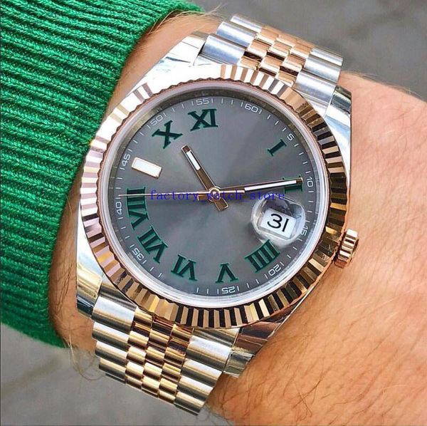 18 style mens watches 41mm 126331 126333 126300 126334 126301 116334 jubilee bracelet 2813 movement automatic wristwatches, Slivery;brown
18 style mens watches 41mm 126331 126333 126300 126334 126301 116334 jubilee bracelet 2813 movement automatic wristwatches, Slivery;brown