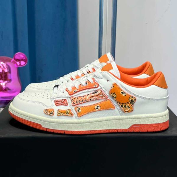 casual shoes new mens womens sneakers skel low luxury trend bone shape upper orange versatile fashion for men and women, Black
casual shoes new mens womens sneakers skel low luxury trend bone shape upper orange versatile fashion for men and women, Black
