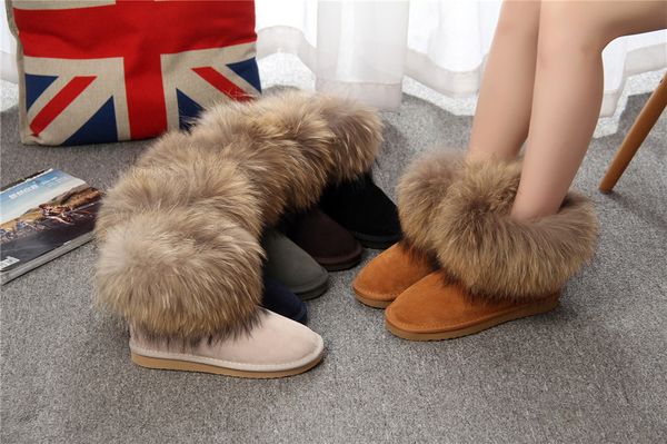 new women's winter snow boots fashion classic australian ankle knee bow men shoes outdoor sports warm shoe plush women shoes, Black
new women's winter snow boots fashion classic australian ankle knee bow men shoes outdoor sports warm shoe plush women shoes, Black