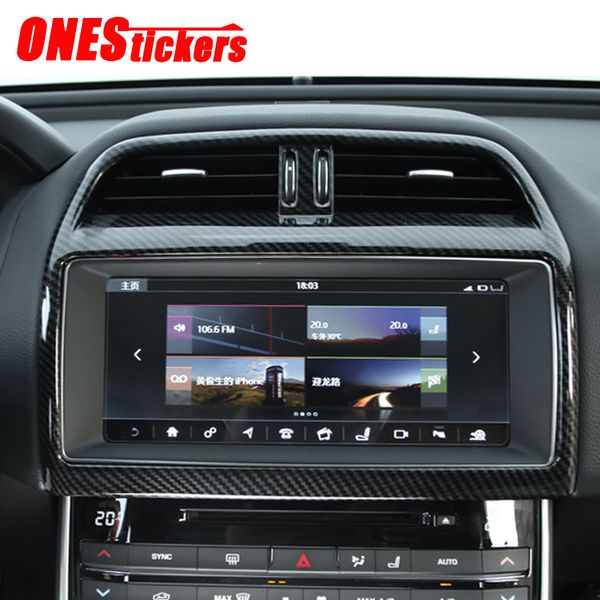 for jaguar xe xel x760 f-pace f pace x761 2015-2020 car accessories interior central control navigation screen frame trim cover
for jaguar xe xel x760 f-pace f pace x761 2015-2020 car accessories interior central control navigation screen frame trim cover