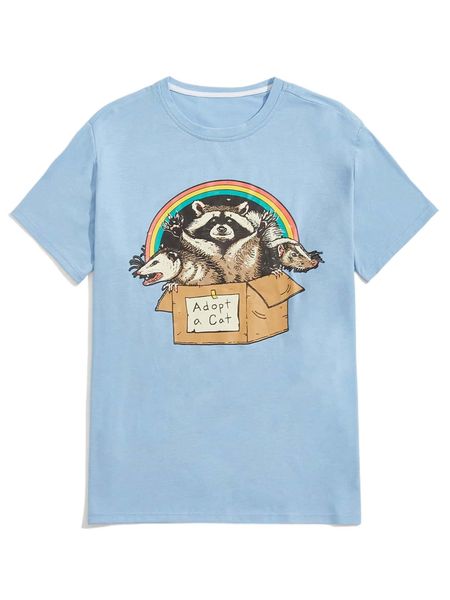romwe x vincenttrinidadart guys animal rainbow letter graphic tee x4wc#, White;black
romwe x vincenttrinidadart guys animal rainbow letter graphic tee x4wc#, White;black