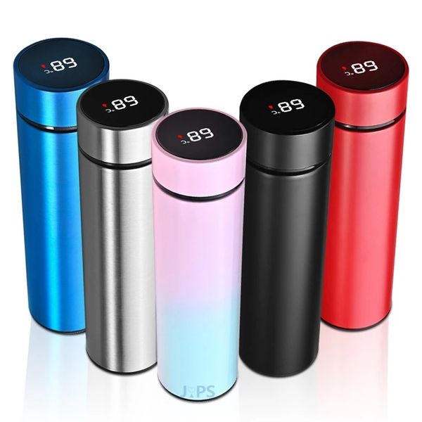 Thermos Cup Wholesale 500ml Smart Vacuum Flask LED Tumblers Drinkware Temperature Display Portable Travel Mug Water Bottles, Stainless
Thermos Cup Wholesale 500ml Smart Vacuum Flask LED Tumblers Drinkware Temperature Display Portable Travel Mug Water Bottles, Stainless