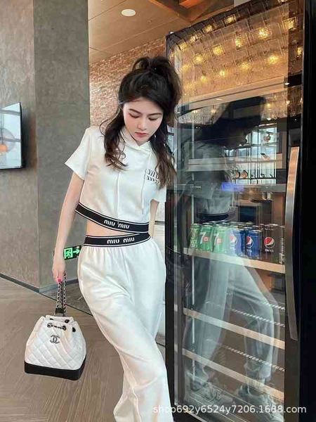 women's tracksuits spring and summer ribbon letter splicing short leisure wide leg pants show thin comfortable two-piece set mn10 9nb1, Gray
women's tracksuits spring and summer ribbon letter splicing short leisure wide leg pants show thin comfortable two-piece set mn10 9nb1, Gray