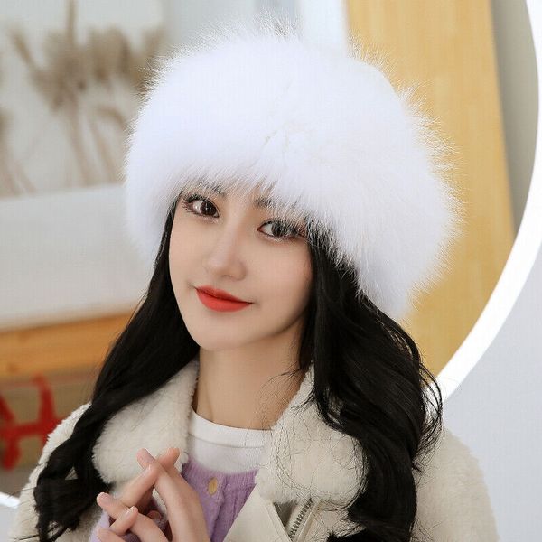 real fox fur hat women winter warm wool beanie cap pink black grey white, Blue;gray
real fox fur hat women winter warm wool beanie cap pink black grey white, Blue;gray