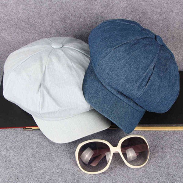 ht1618 western style men women caps hats casual solid denim flat newspaper seller caps painter artist octagonal beret caps retro berets j220, Blue;gray
ht1618 western style men women caps hats casual solid denim flat newspaper seller caps painter artist octagonal beret caps retro berets j220, Blue;gray