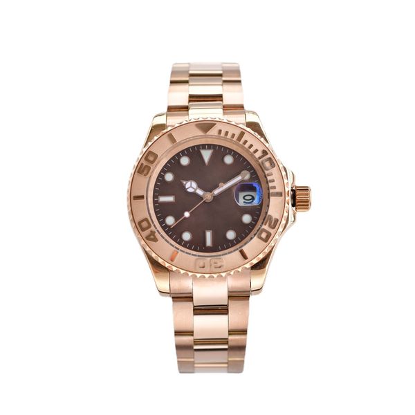 montre de luxe 41mm mens womens watches automatic movement full stainless steel watch waterproof luminous mechanical wristwatches gifts, Slivery;brown
montre de luxe 41mm mens womens watches automatic movement full stainless steel watch waterproof luminous mechanical wristwatches gifts, Slivery;brown