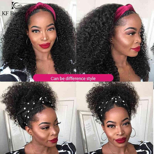 nxy hair wigs headband human kinky curly brazilian glueless remy non lace for black women 0505
nxy hair wigs headband human kinky curly brazilian glueless remy non lace for black women 0505