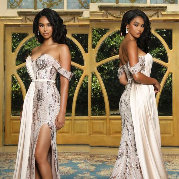 chic evening dresses for women 2022 modern sleeveless prom gowns side split off the shoulder sequin elegant party outfits, Black;red
chic evening dresses for women 2022 modern sleeveless prom gowns side split off the shoulder sequin elegant party outfits, Black;red