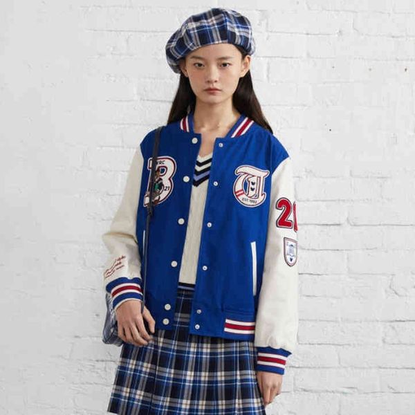 2022 spring new women's cartoon bear short coat college style baseball jacket ttjj221201p, Black;brown
2022 spring new women's cartoon bear short coat college style baseball jacket ttjj221201p, Black;brown