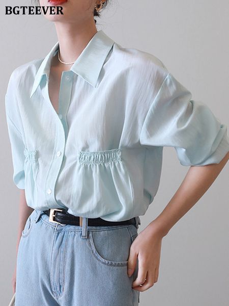 vintage single-breasted women shirts long sleeve pockets loose female solid blouses 2022 spring summer ladies, White
vintage single-breasted women shirts long sleeve pockets loose female solid blouses 2022 spring summer ladies, White