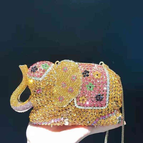 elephant crystal women evening bag bridal rhinestone clutch bags wedding formal dinner minaudiere handbags and purses clutches 220526
elephant crystal women evening bag bridal rhinestone clutch bags wedding formal dinner minaudiere handbags and purses clutches 220526