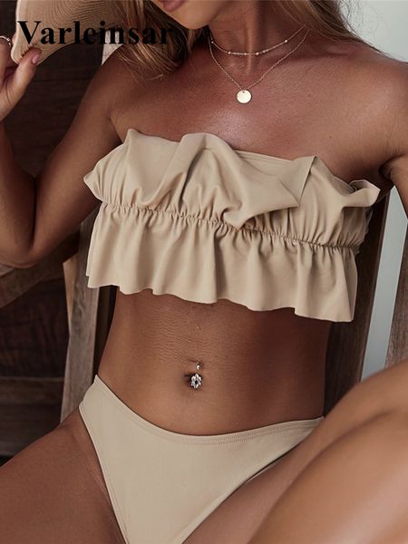 ruffled frilled bandeau bikini female swimsuit women swimwear two-pieces bikini set strapless bather bathing suit swim v3408, White;black
ruffled frilled bandeau bikini female swimsuit women swimwear two-pieces bikini set strapless bather bathing suit swim v3408, White;black